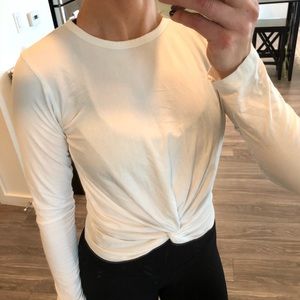 Lululemon LS Knot tee